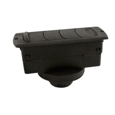 Rektangulärt munstycke med stängning 55 mm anslutning