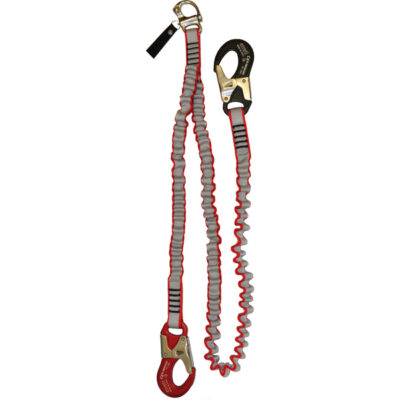 Livlina 2m+1m 25mm band 2xalu. krok och1 RF krok Livlina 2m+1m 25mm band 2xalu. krok och1 RF krok