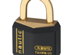 Abus hänglås massiv mässing 2st. samma nyckel 40mm